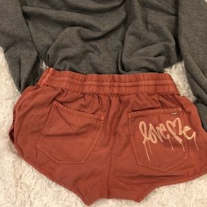 Peachy obey shorts